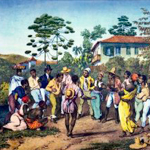 Roda de Capoeira. Johann Moritz Rugendas, 1835.